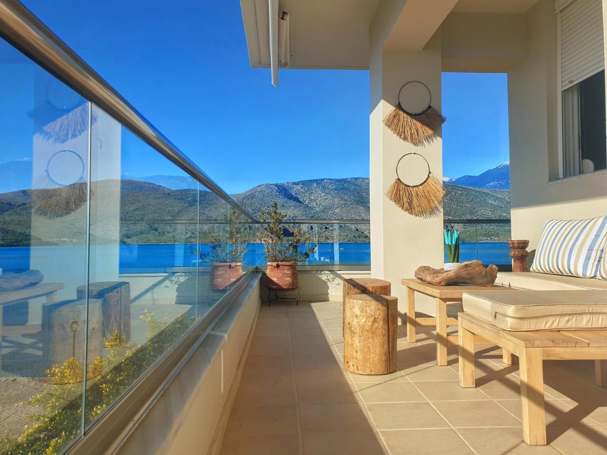 Boho Beach House In Itea-Delphi Kültér fotó